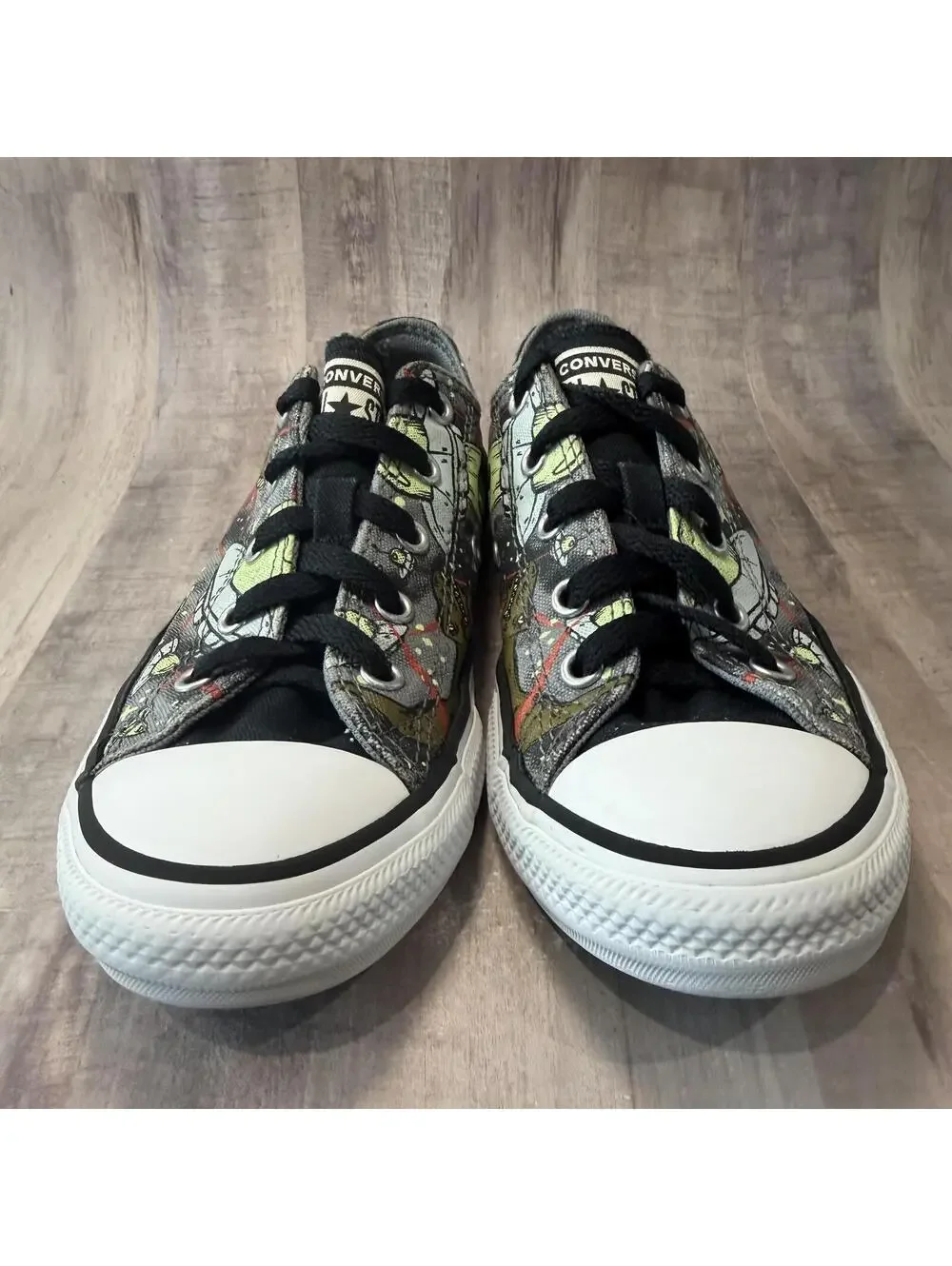 Converse Chuck Taylor All Star Interstellar Dinos Shoes Youth 2 Dinosaur UFOs